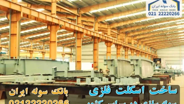 Steel-structure-building-souleiran-com ساخت اسکلت فلزی - سوله ایران