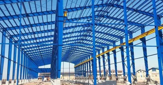 Shed construction project (3) پروژه ساخت سوله