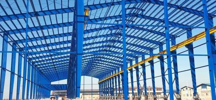 Shed construction project (3) پروژه ساخت سوله